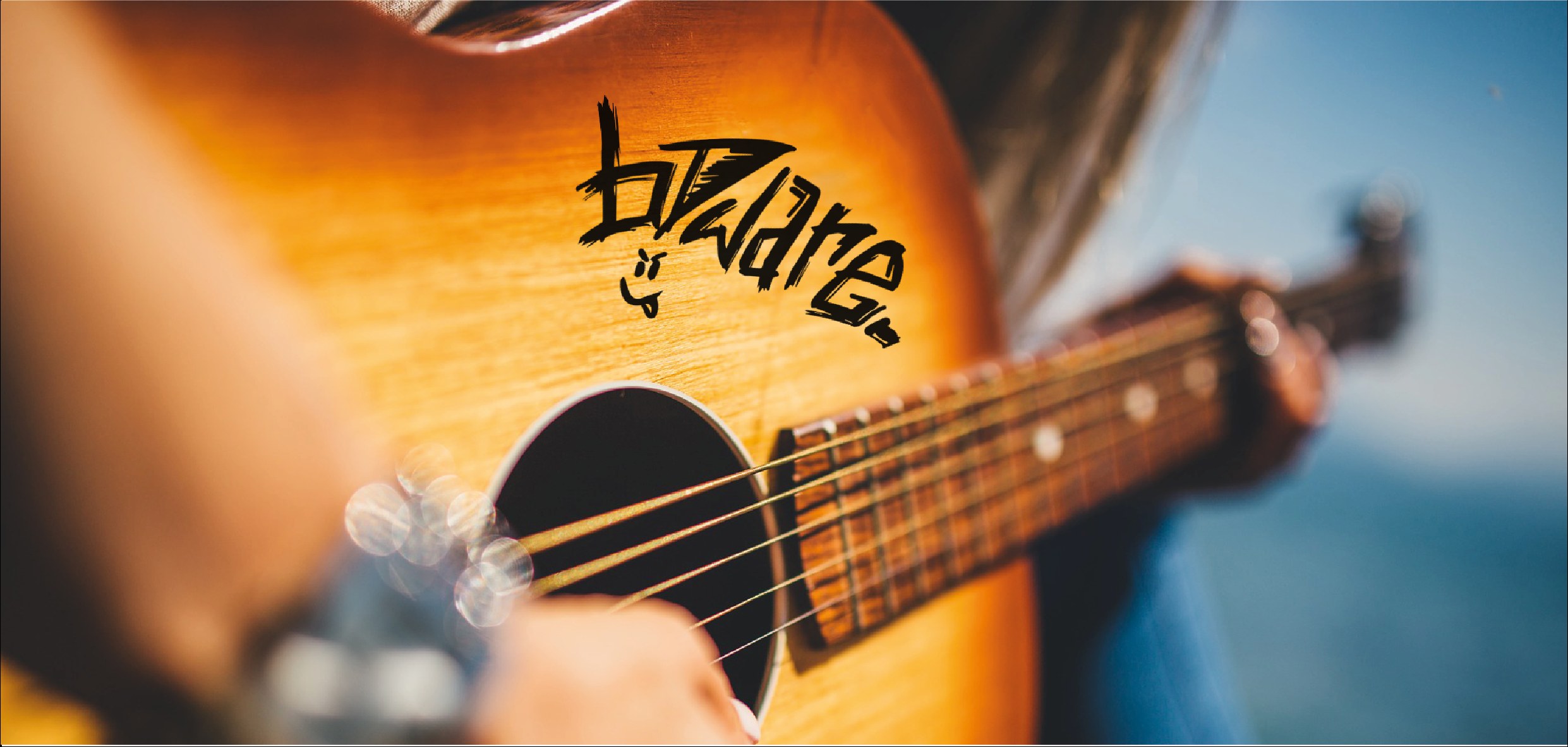 b!ware Musikband Logo Design Mockup