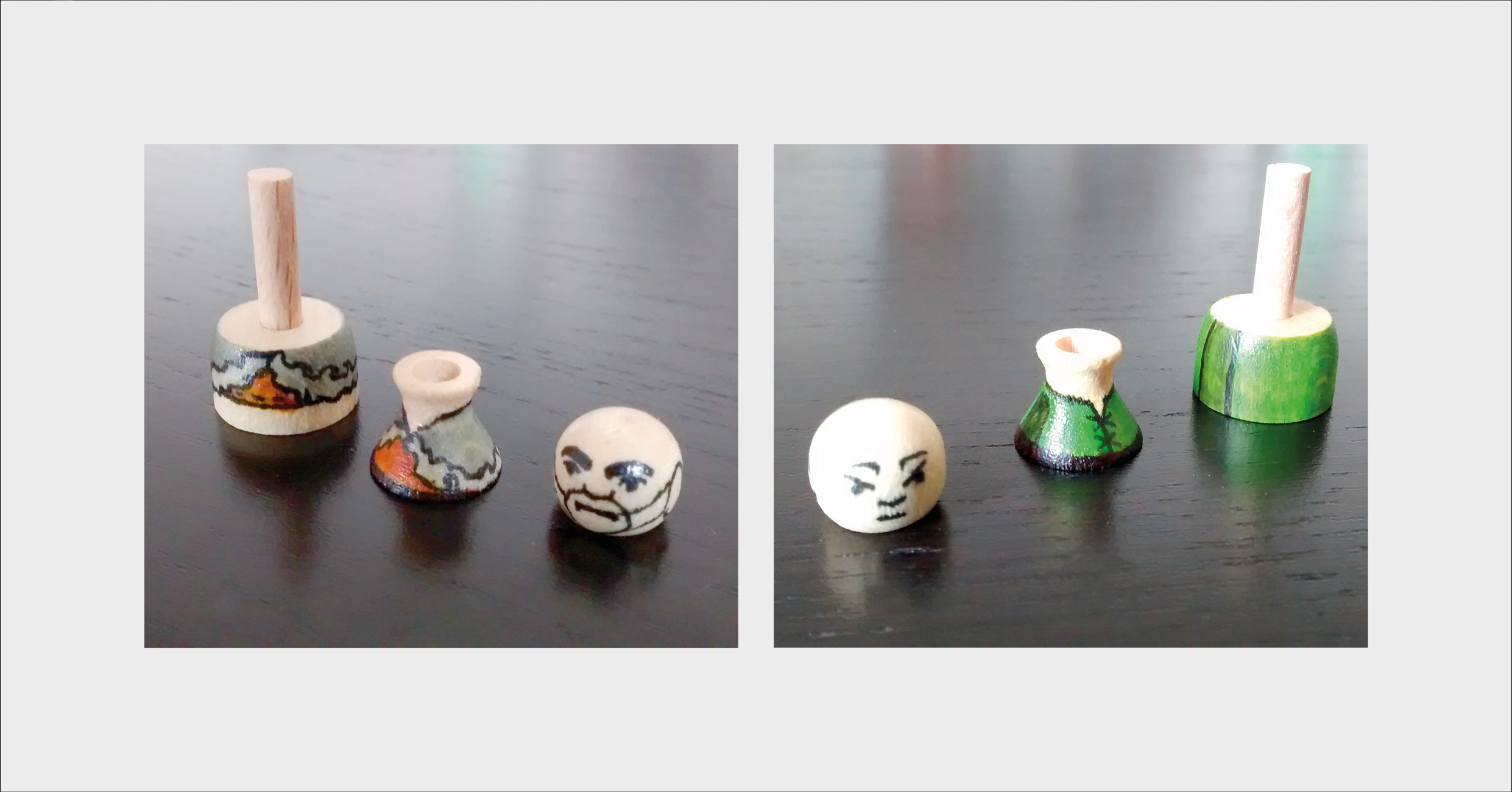 Bastelset Pen and Paper Charakter Spielsteine