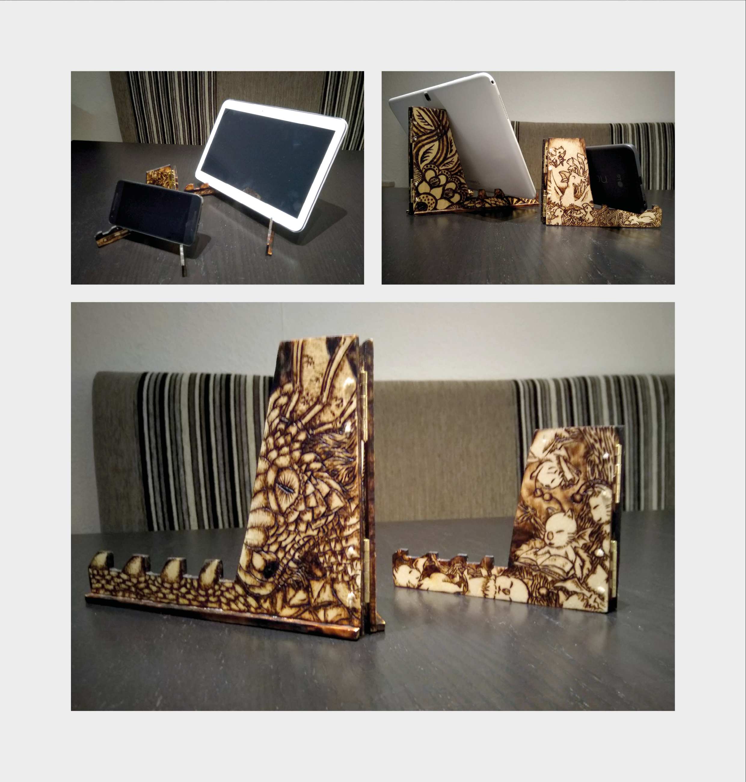 Tablet und Handyhalter