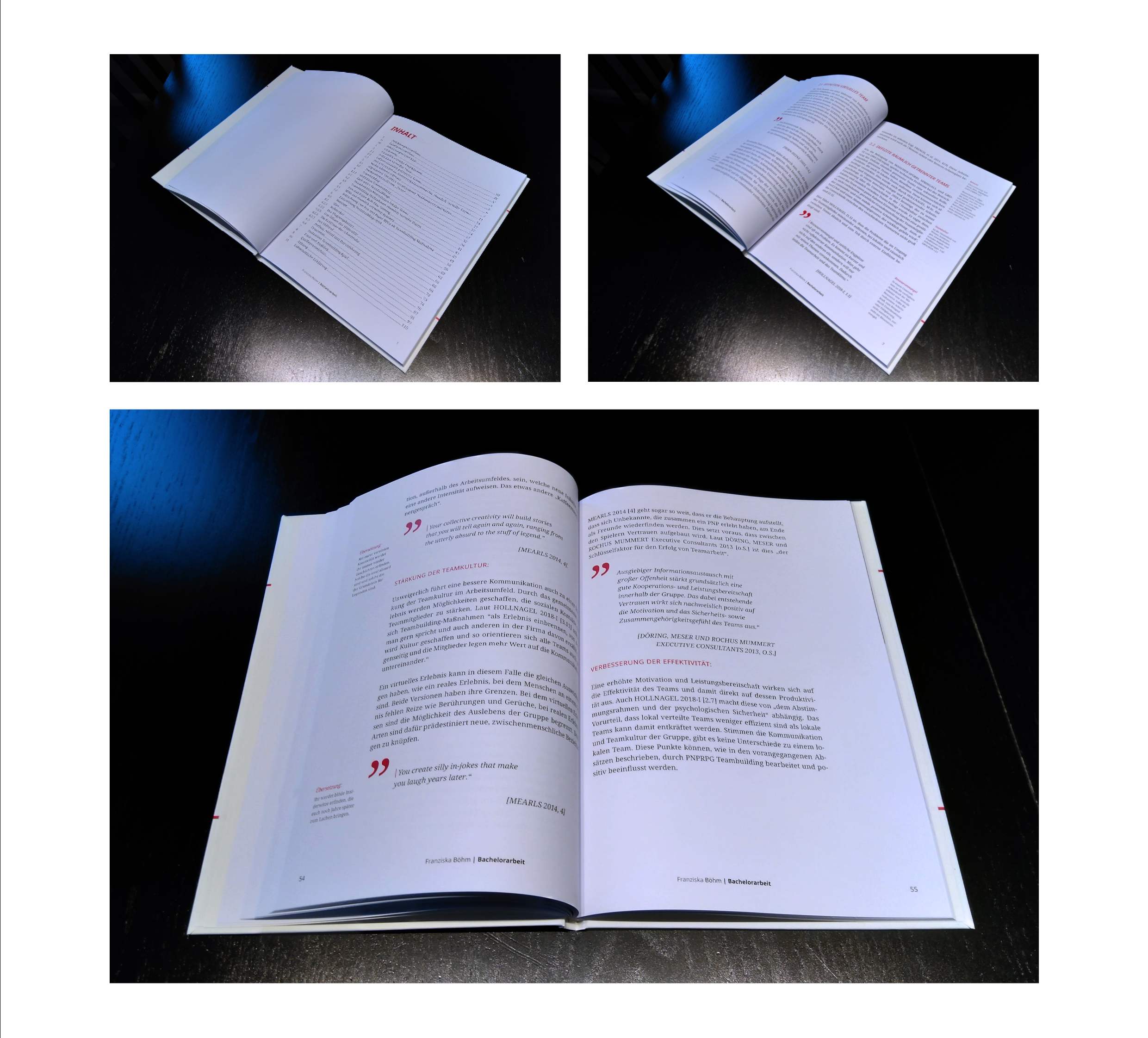 Bachelorarbeit Franziska Böhm Inhaltsverzeichnis Randnotizen