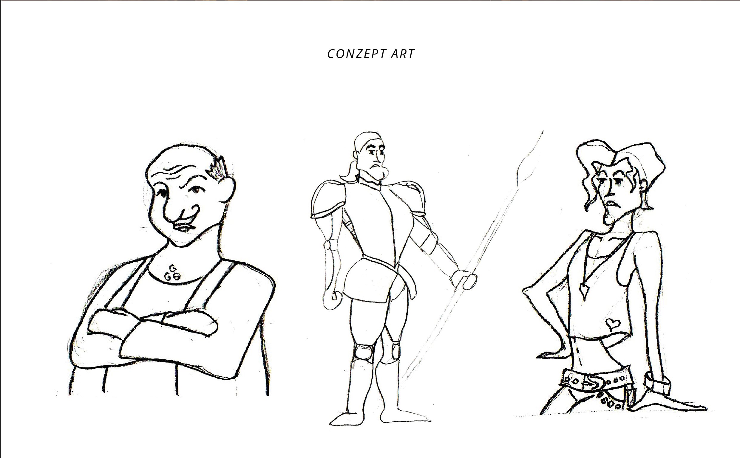 Point and Click Adventure Alphapiraten Charakterdesign