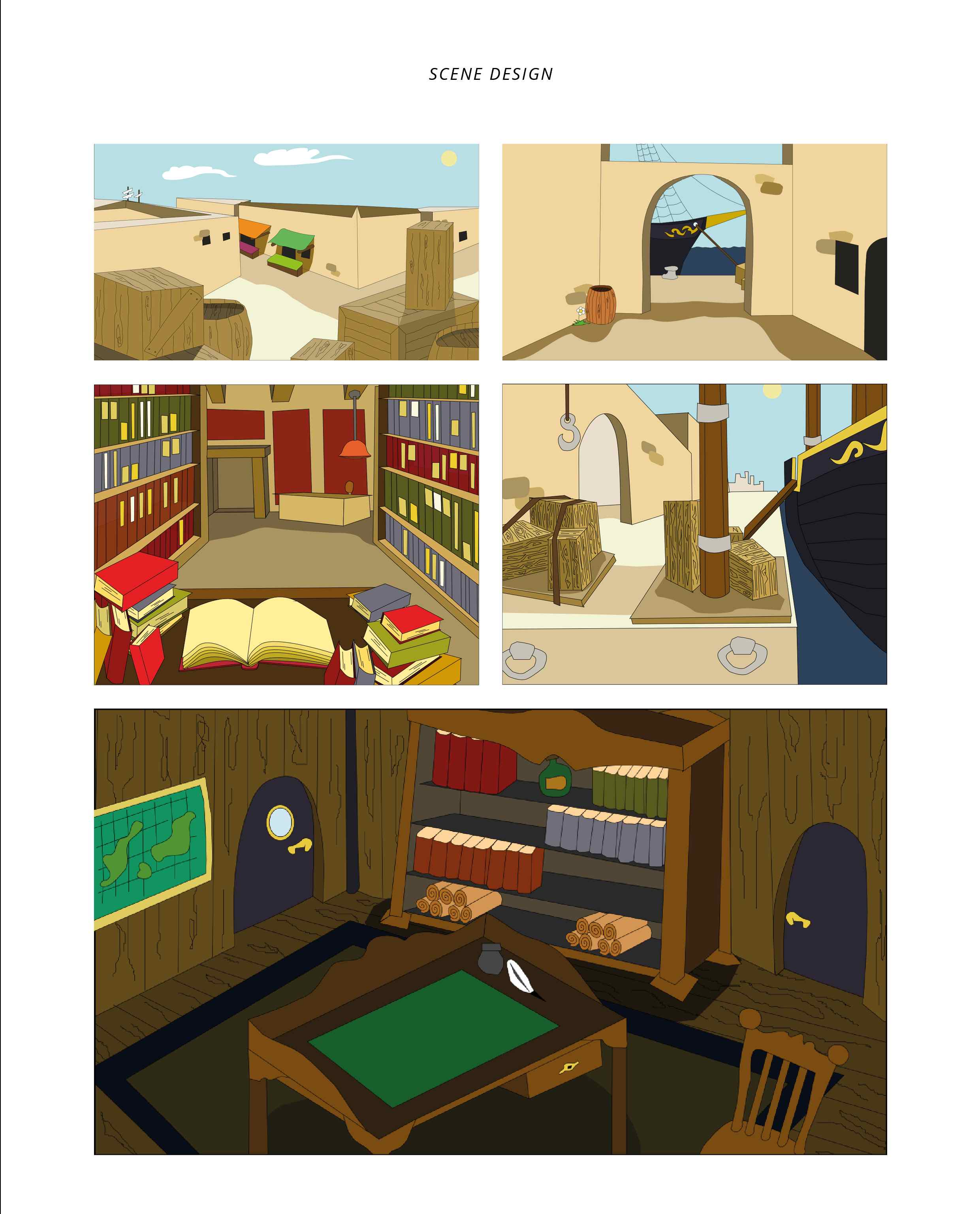 Point and Click Adventure Alphapiraten Screens