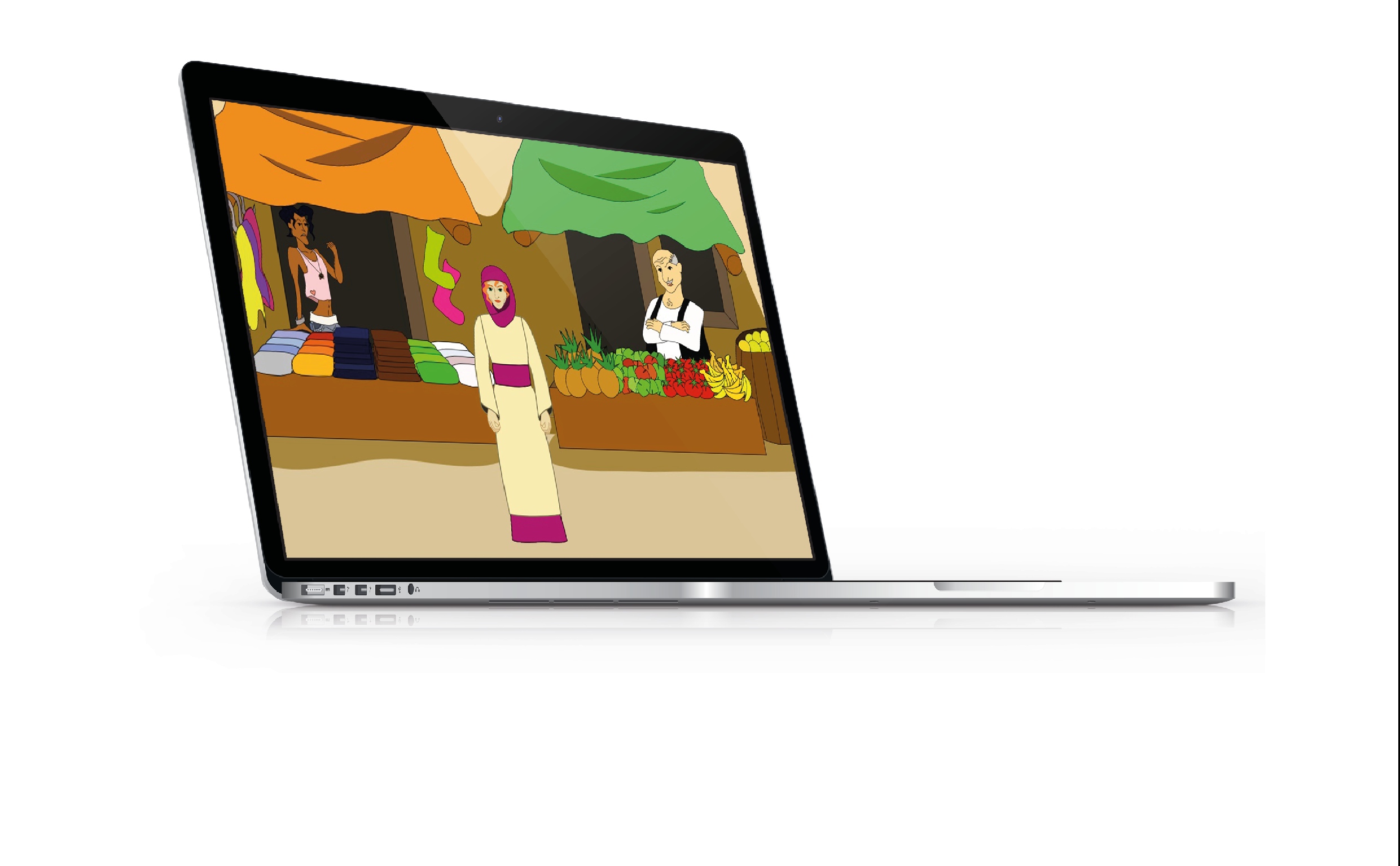 Point and Click Adventure Alphapiraten Mockup