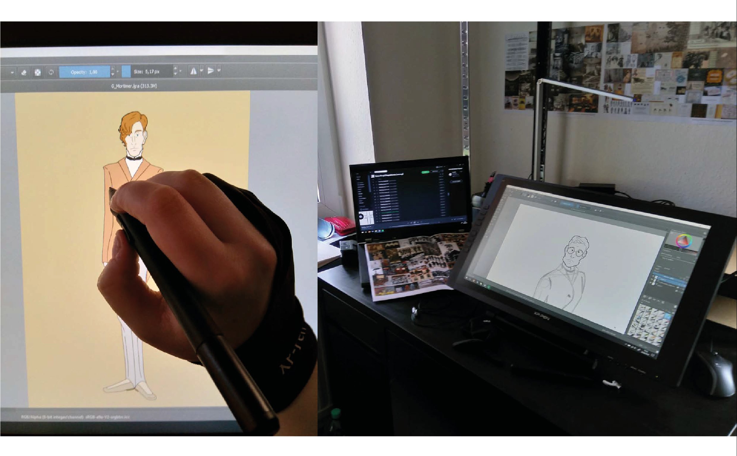 The Venecia Case Visual Novel Art Stiles