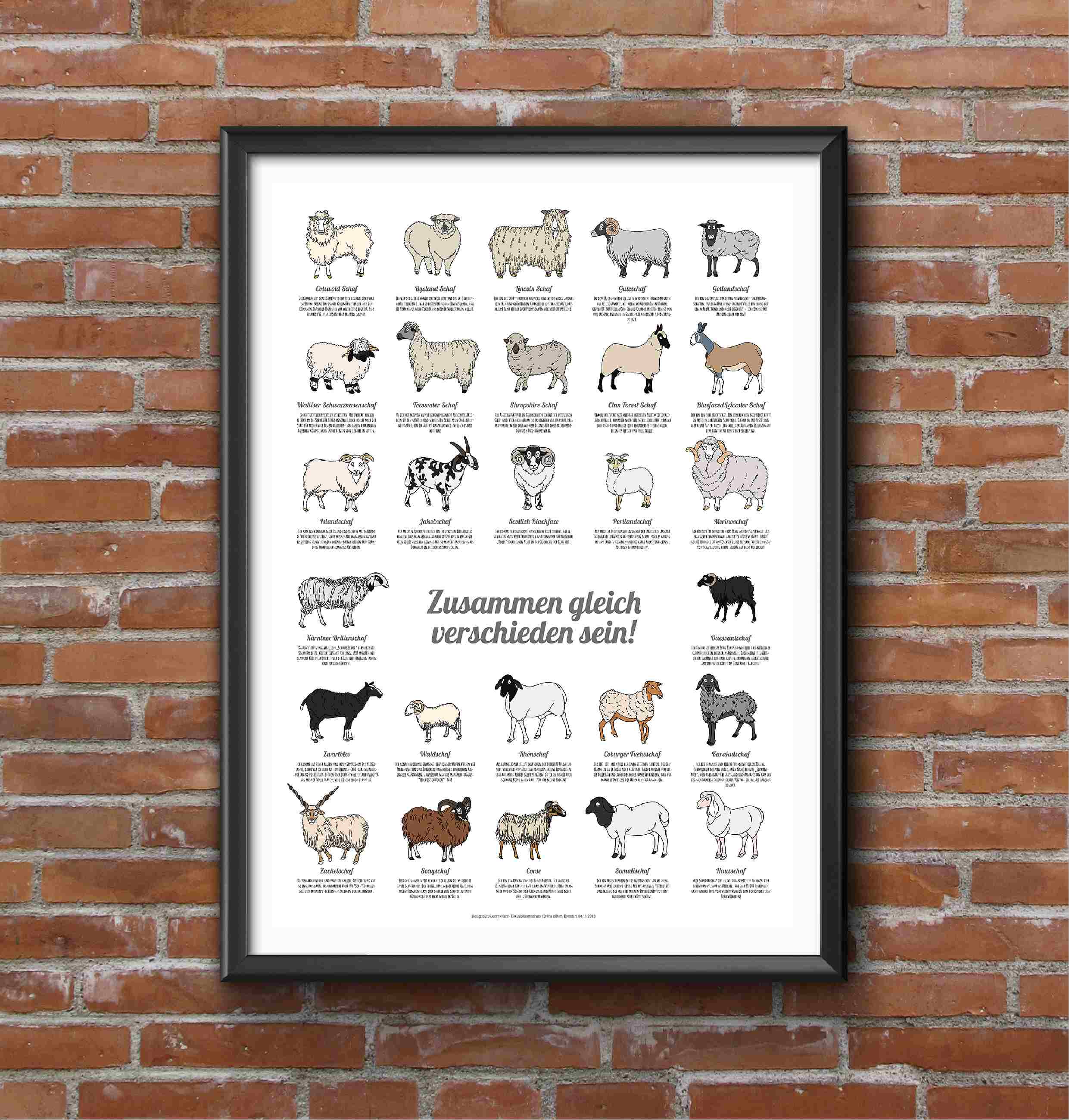 Schafplakat Mockup