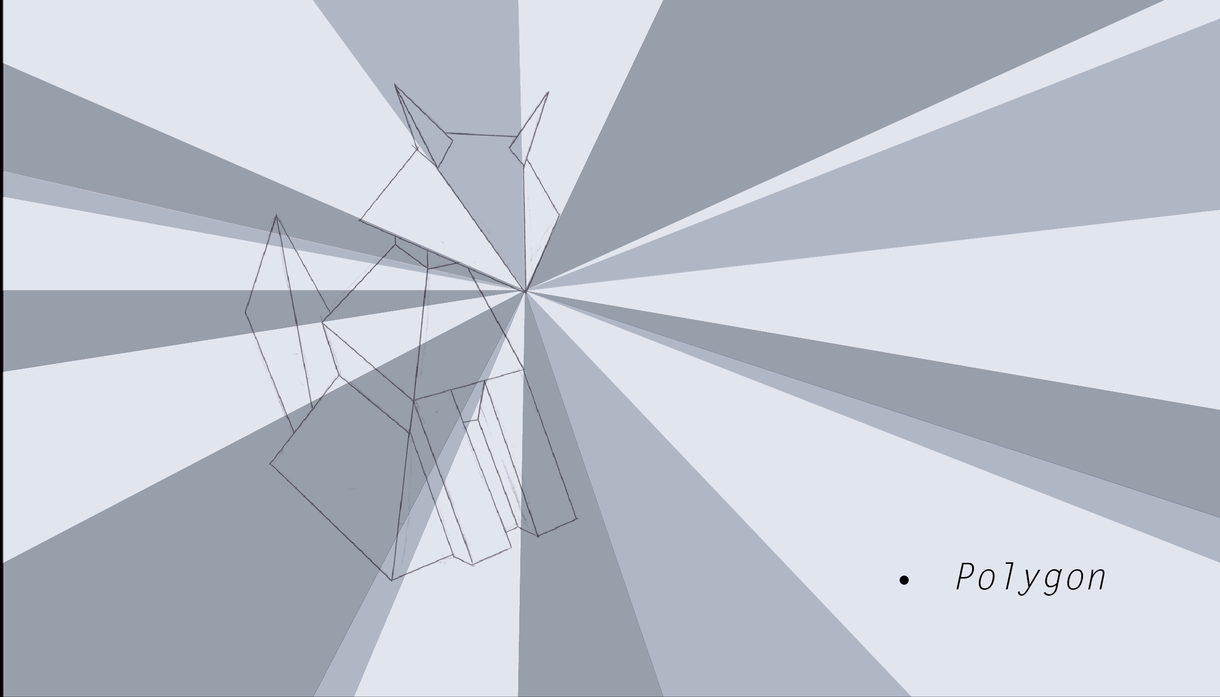 Wolf Illustration Polygon